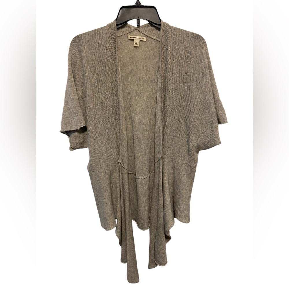 Banana Republic Women’s Lagenlook Dolman Sleeved Wool Blend Open Cardigan Small